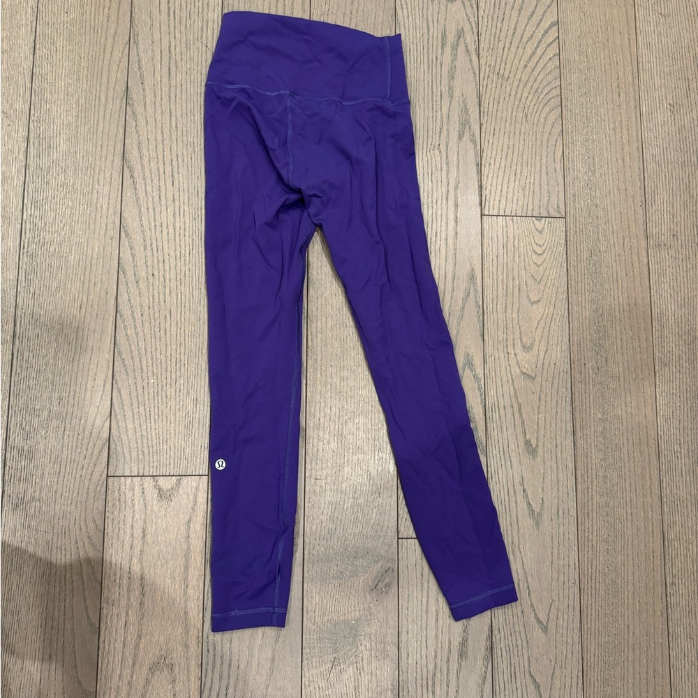 Lululemon size 4 leggings wunder train high rise 25”